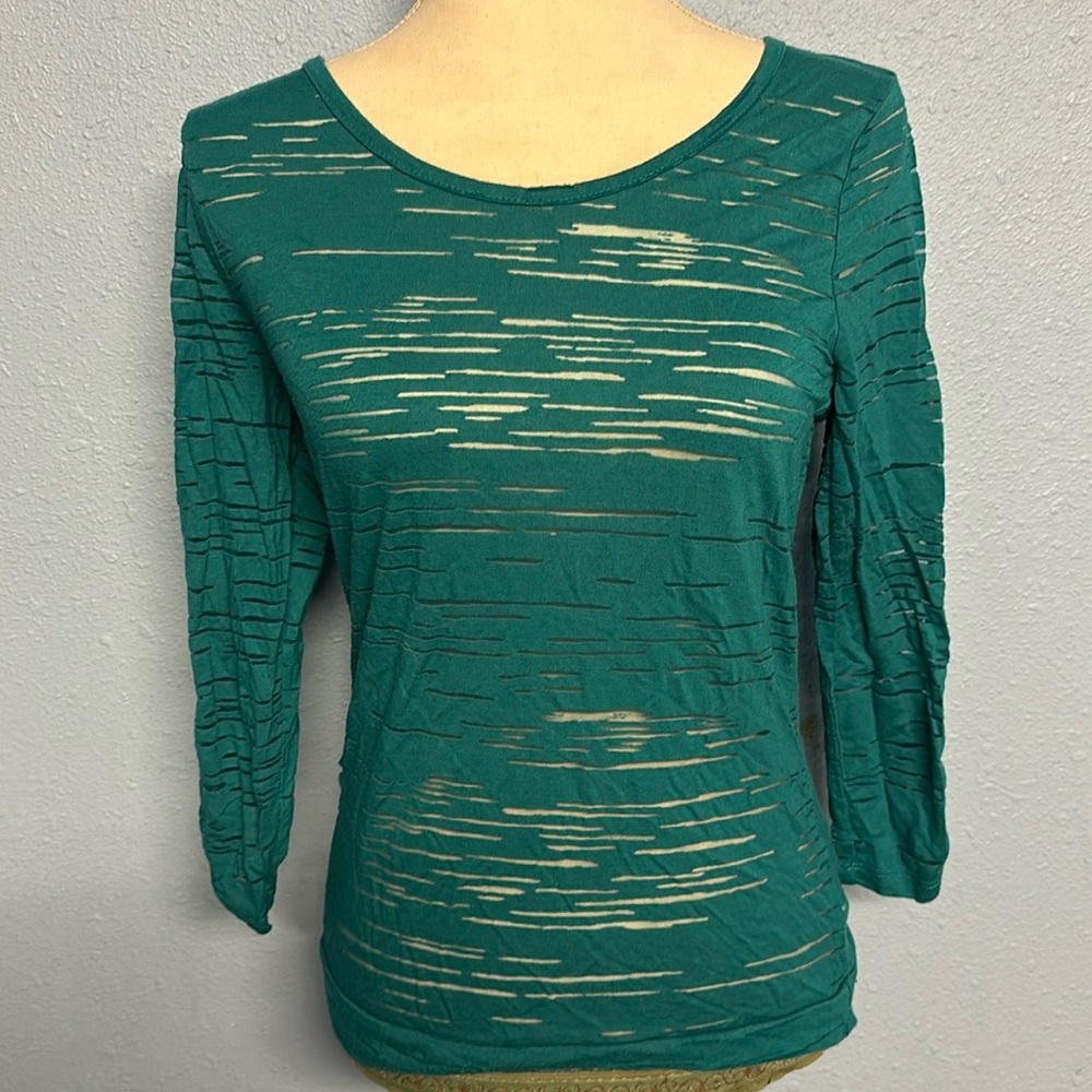 Vanity cutout blouse medium
